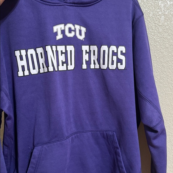 TCU Horned Frogs Hoodie Size Large - Picture 7 of 10